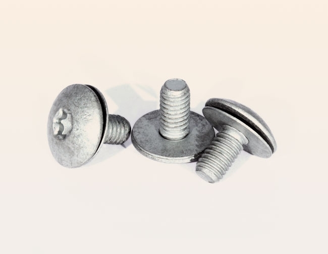 Captive washer 0.5mm button head screw, automotive sector