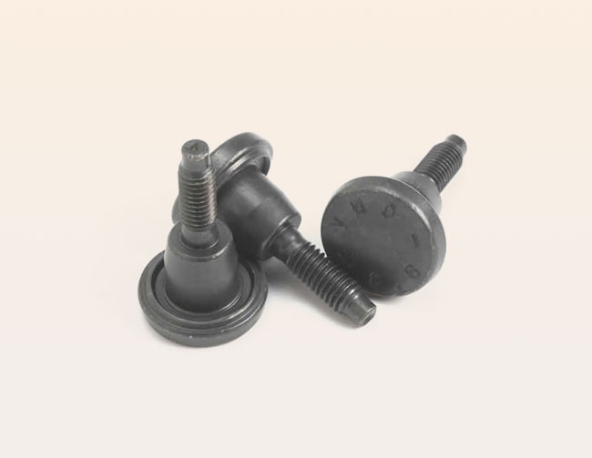 Weld screw collar chamfered end automotive