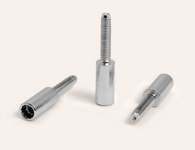 Self-forming threaded inserts with internal thread M5