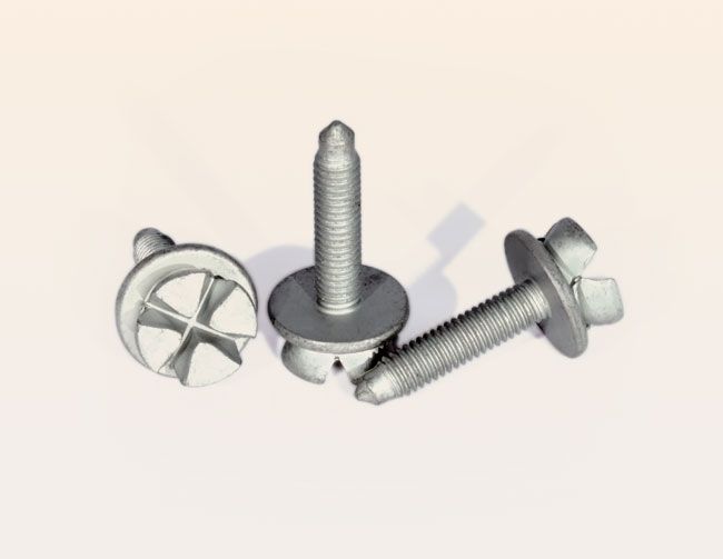 Vite a fiore flangia con punta pilota Delta protect KL100, settore automotive